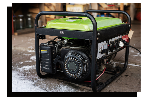 Portable generator for emergency backup power