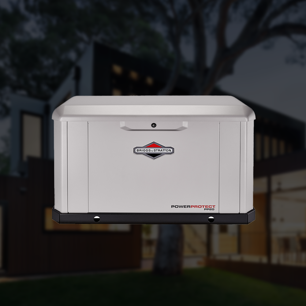 Briggs and Stratton generator for backup power